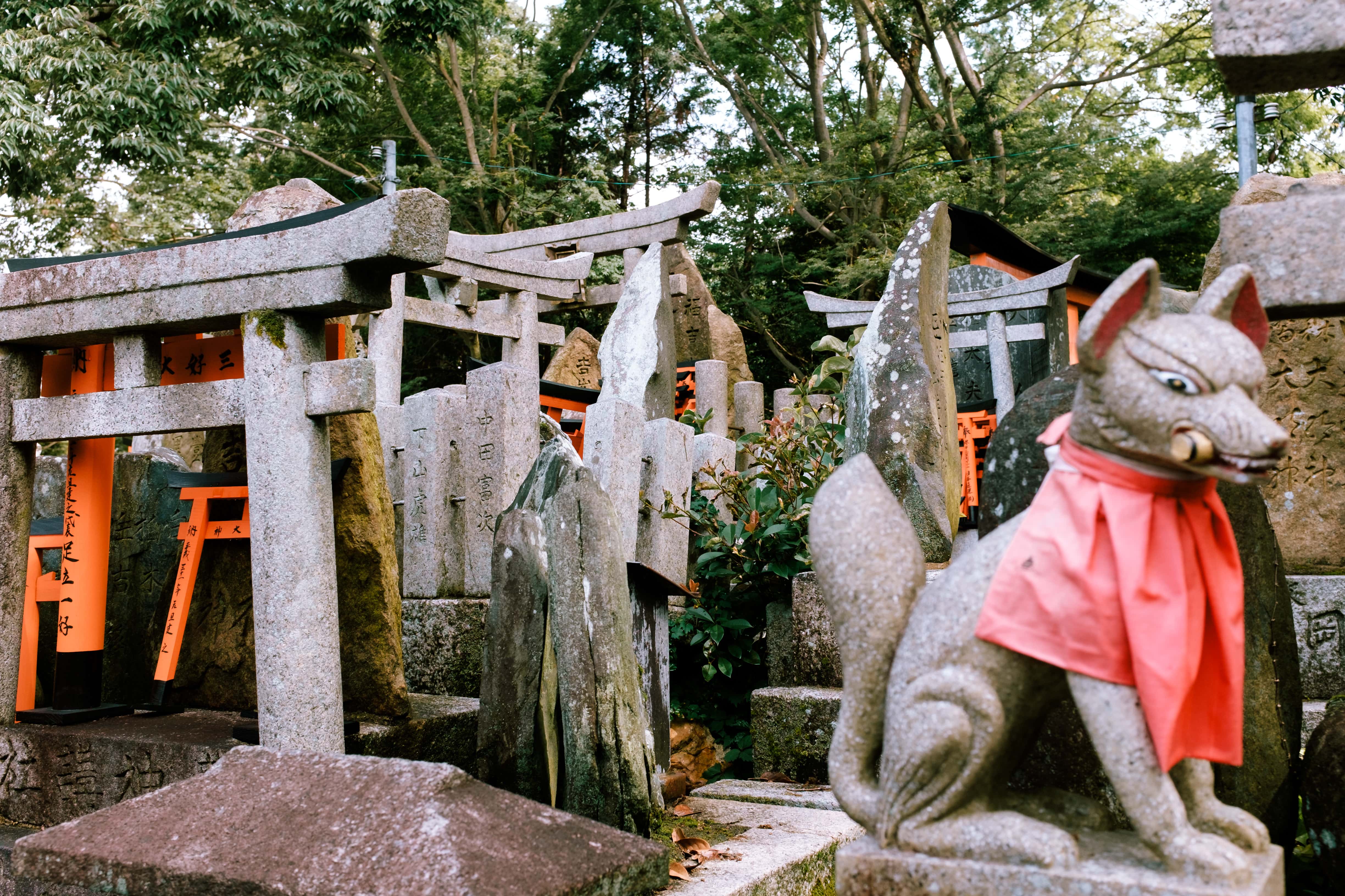 Fushimi Inari Taisha Statue