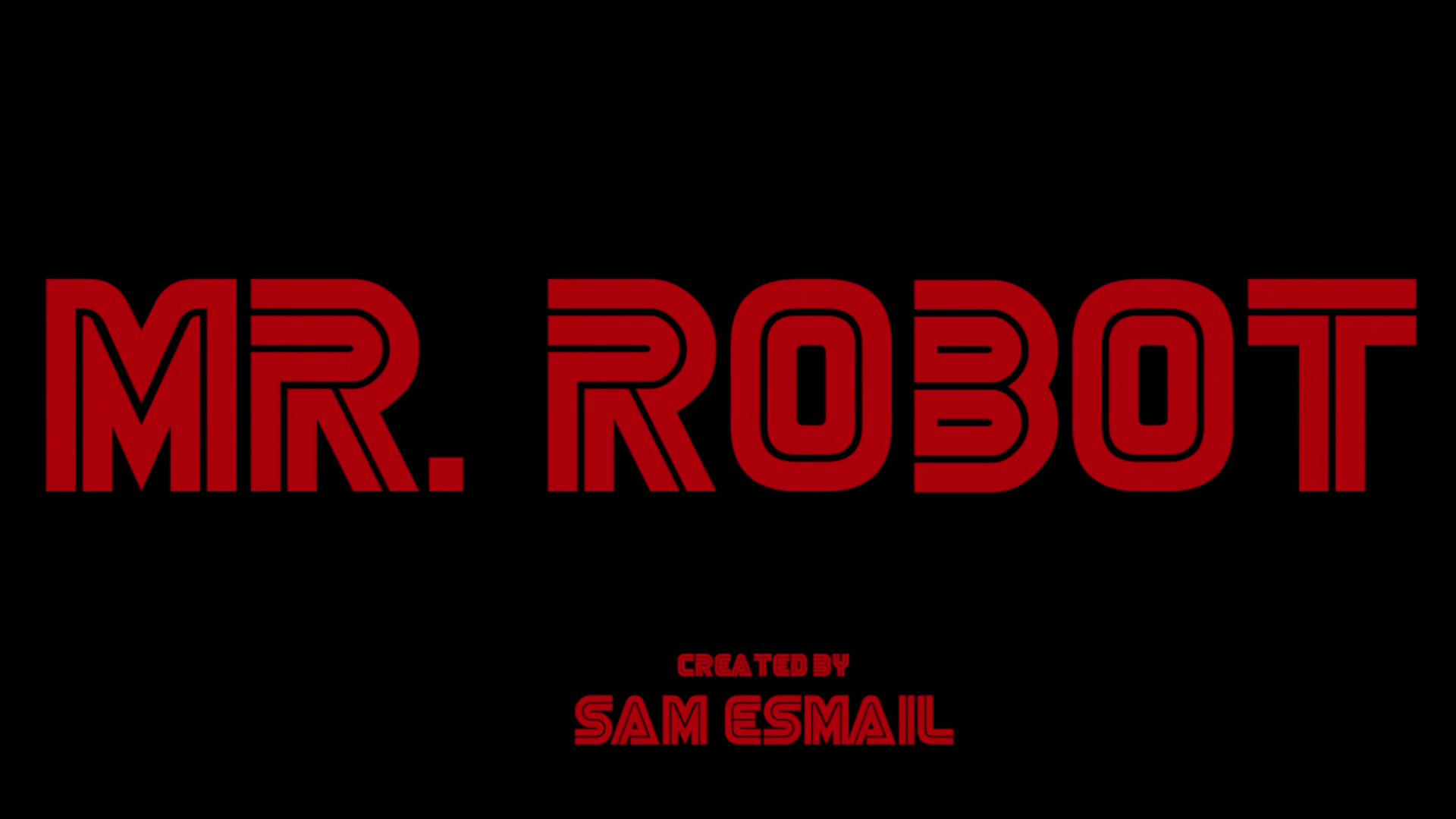 Mr Robot title screen
